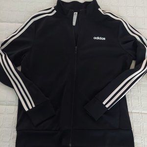 Adidas youth large black jacket